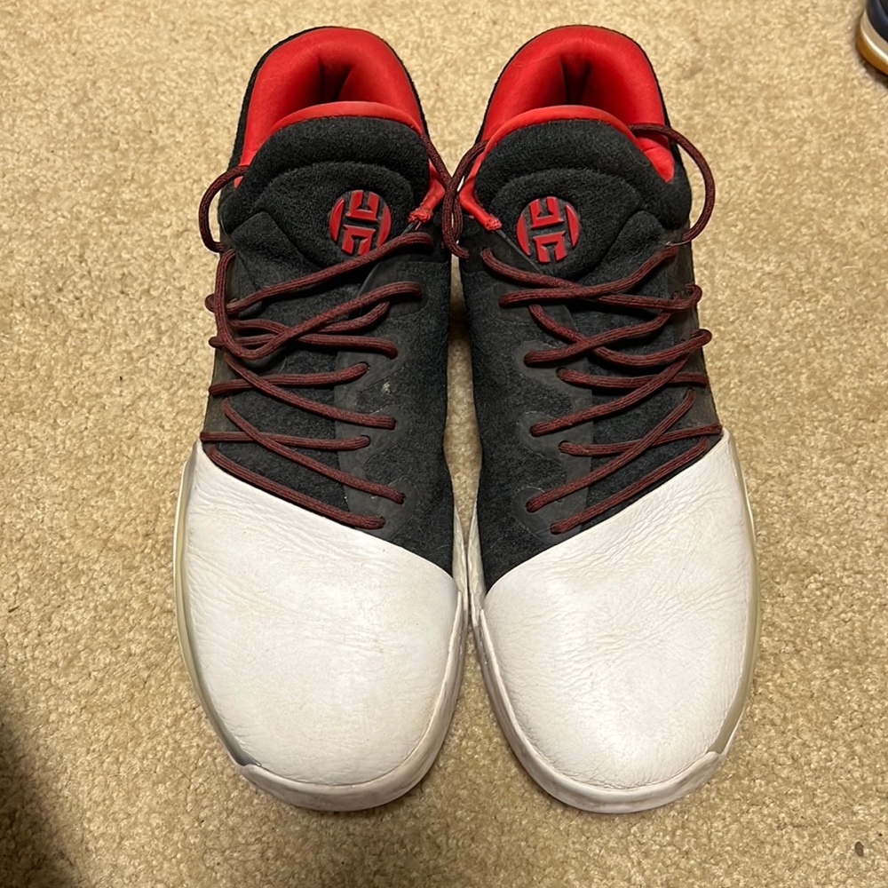 Adidas Harden black white red